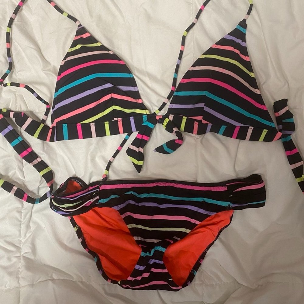 RAINBOW STRIPE BIKINI